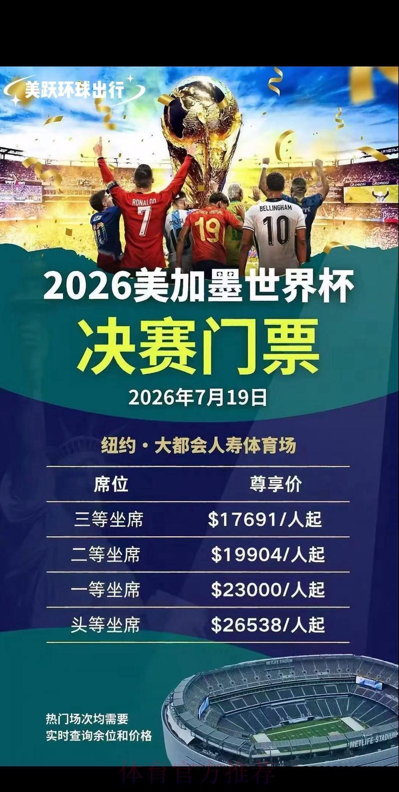 2026年世界杯观赛购票全面指南 2026年世界杯观赛购票全面指南